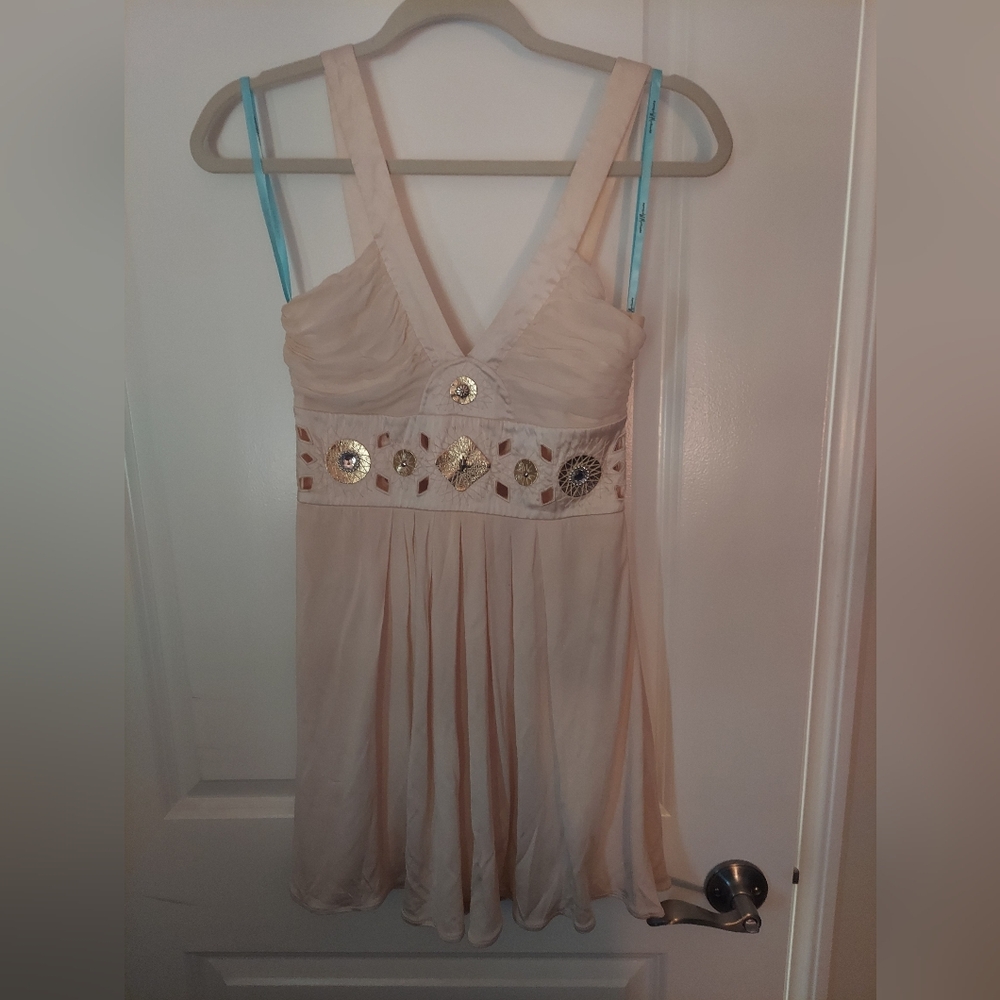 Cream Marciano Dress